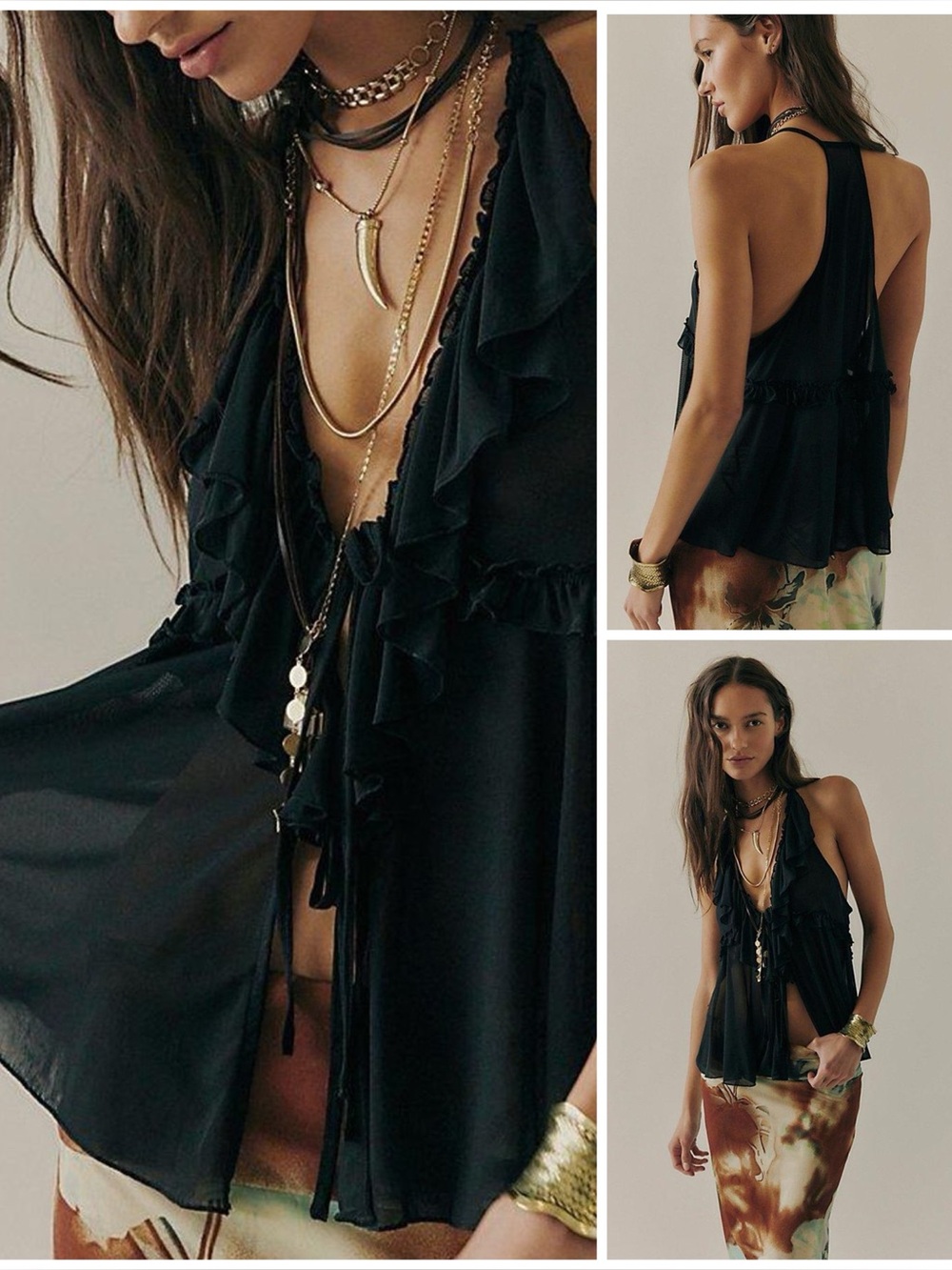 𝓯𝓹 Free People  ~ Fearless Solid Tank